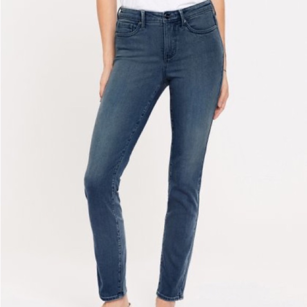 NWT✨ NYDJ Clean Zenith Slim Straight Leg Jeans size 10